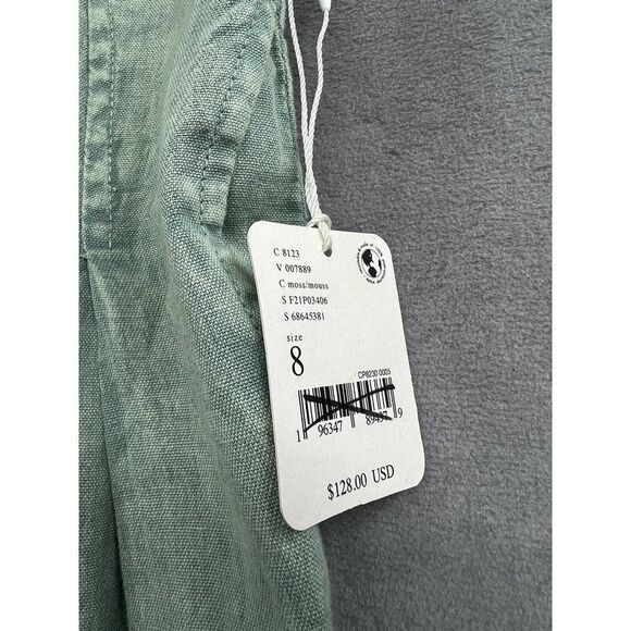 Free People One Chance Trousers Size 8 Low Slung Slouchy Pleated Pockets - Picture 8 of 9